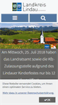 Mobile Screenshot of landkreis-lindau.de